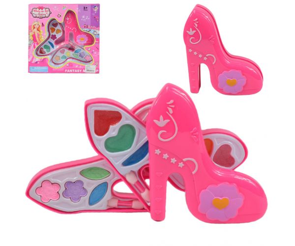 Make Up Set: Magassarkú formájú kétszintes sminkpaletta szett