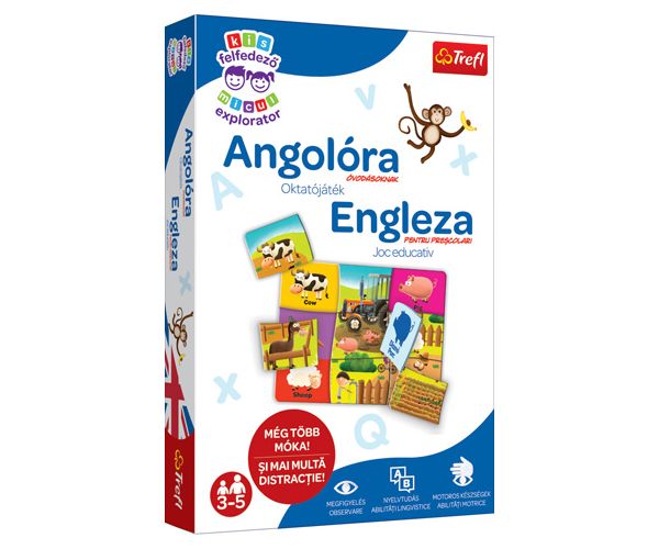 Kis felfedező: Angolóra oktatójáték - Trefl