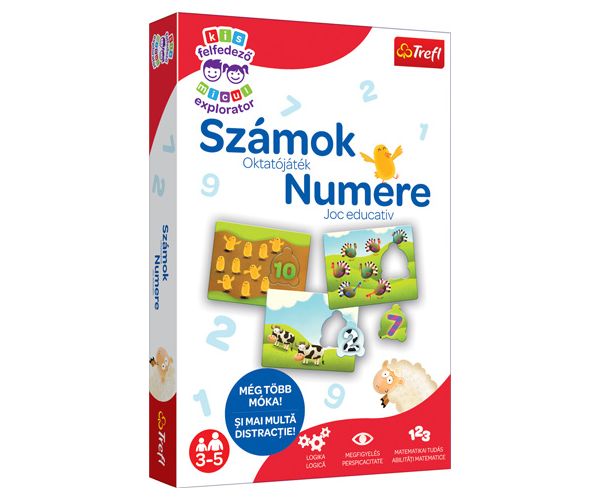 Kis felfedező: Számok oktatójáték - Trefl