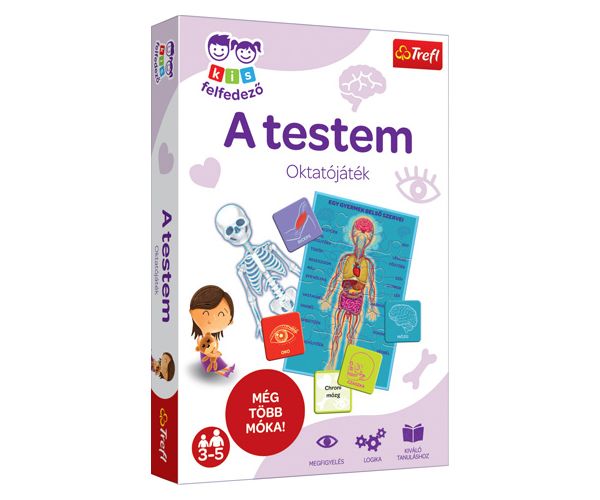 Kis felfedező: A testem oktatójáték - Trefl