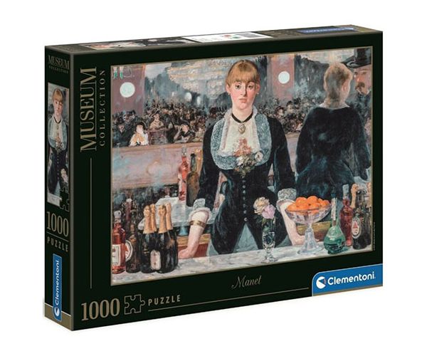 Manet: Egy Bár A Folie Bergeren Múzeum HQC puzzle 1000db-os - Clementoni
