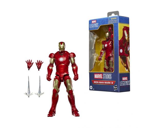 Marvel: Bosszúállók Legends Series Vasember Mark III figura - Hasbro