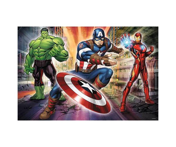 Marvel Bosszúállók Trio 24db-os Maxi puzzle - Trefl