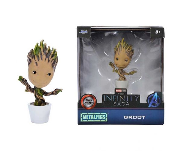 Marvel: Groot prémium fém akciófigura 10cm - Jada Toys