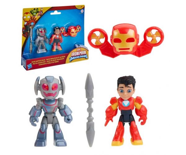 Marvel Vasember és csodálatos barátai - Iron Antics Vasember és Ultron játékszett - Hasbro