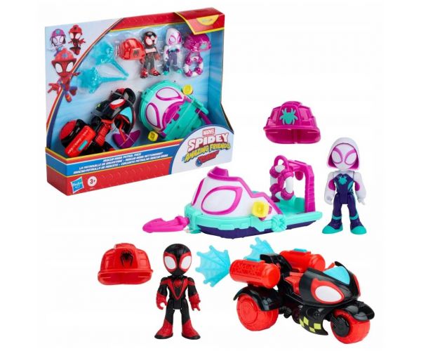 Marvel: Póki és csodálatos barátai Rescue Webs Patrol játékszett - Hasbro