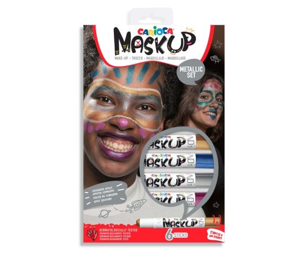 MaskUp Metallic 6db-os arcfestő szett - Carioca