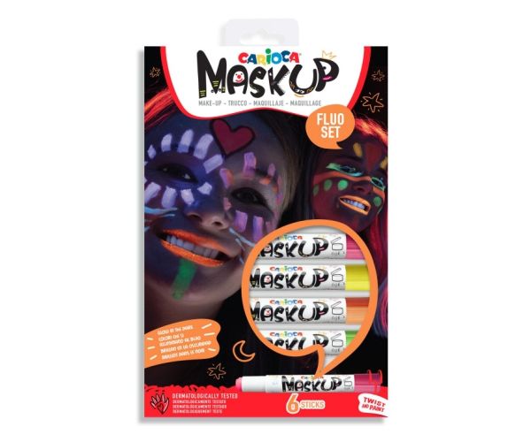 MaskUp Neon 6db-os arcfestő szett - Carioca