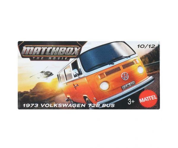 Matchbox A Film: 1973 Volkswagen T2B papírdobozos kisbusz 1/64 – Mattel