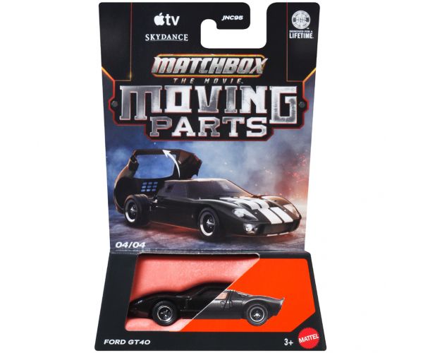 Matchbox A film: Ford GT40 nyitható kisautó 1/64 – Mattel
