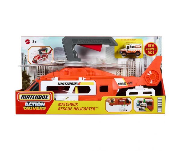 Matchbox: Helikopter szett - Mattel