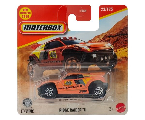 Matchbox: Ridge Raider II kisautó 1/64 - Mattel