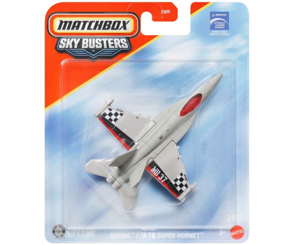 Matchbox: Sky Busters Boeing F/A-18 Super Hornet vadászrepülő 1/64 – Mattel