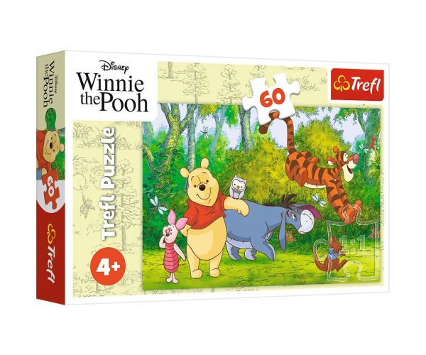 Micimackó és barátai 60db-os puzzle - Trefl