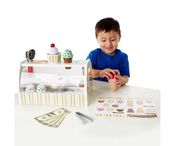 Melissa&Doug: Fa fagyizó játékszett - Spin Master