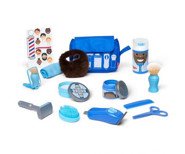 Melissa&Doug: Barber shop borbély játékszett - Spin Master