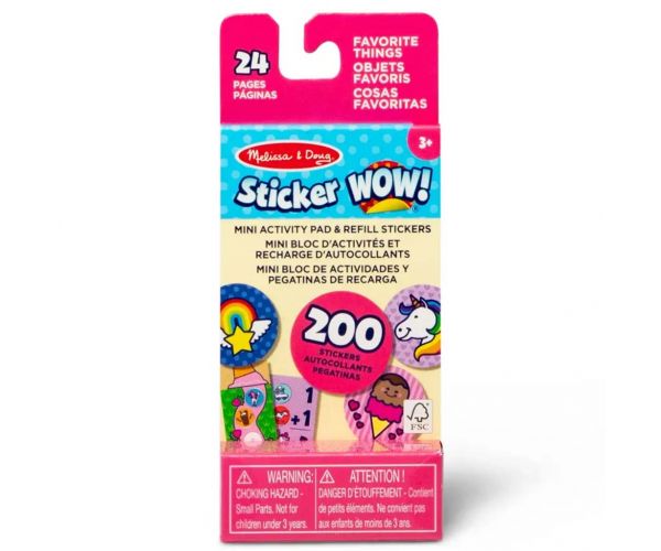 Melissa&Doug: Mini Sticker Wow! - Kedvenc tárgyak - Spin Master