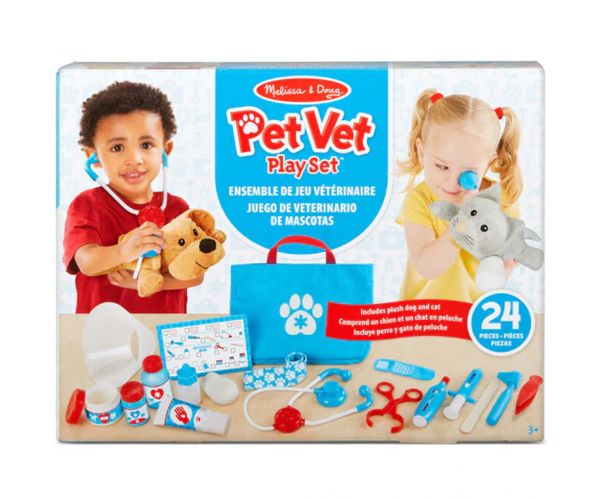 Melissa&Doug: Állatorvos játékszett - Spin Master