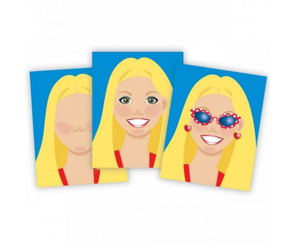 Melissa & Doug: Készíts arcot matricás kreatív szett
