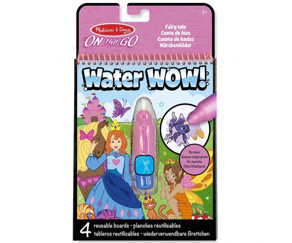 Melissa&Doug: Water WOW! Rajzolás vízzel - Tündérek – Spin Master