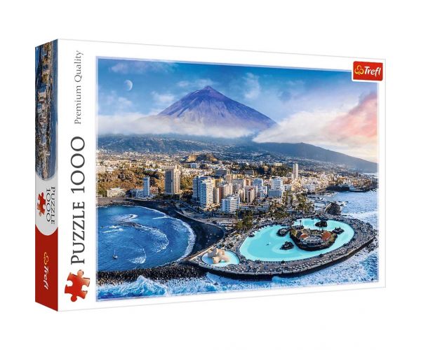 Tenerife városa, Spanyolország 1000db-os HQ puzzle kirakó - Trefl