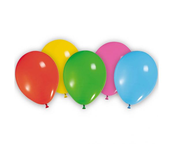 Metallic színes lufi – 30 darabos szett