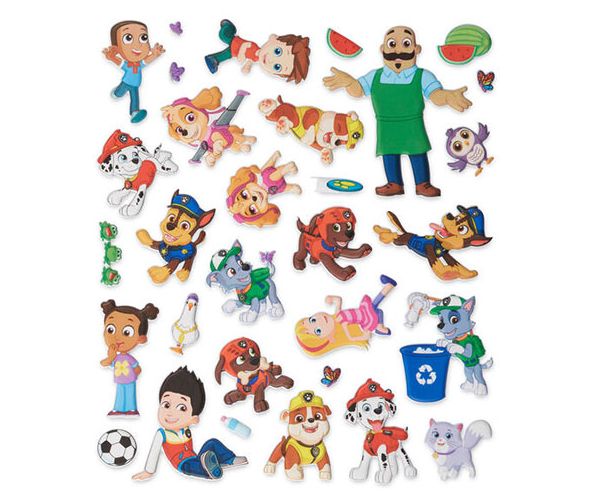 Melissa & Doug: Mancs őrjárat Kaland-öböl pufi matricás füzet