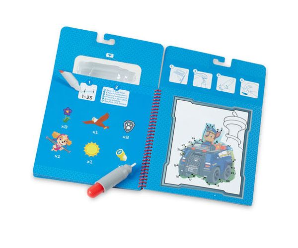 Melissa & Doug: Mancs őrjárat Chase rajzolás vízzel kreatív játék