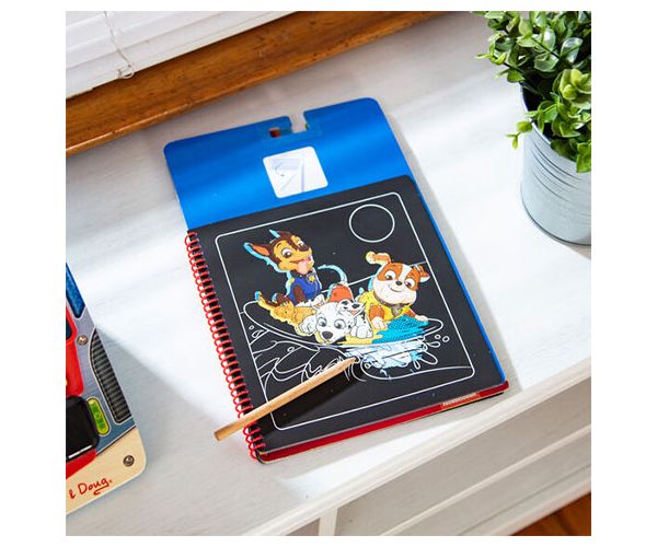 Melissa & Doug: Mancs őrjárat Chase képkarc kreatív játék