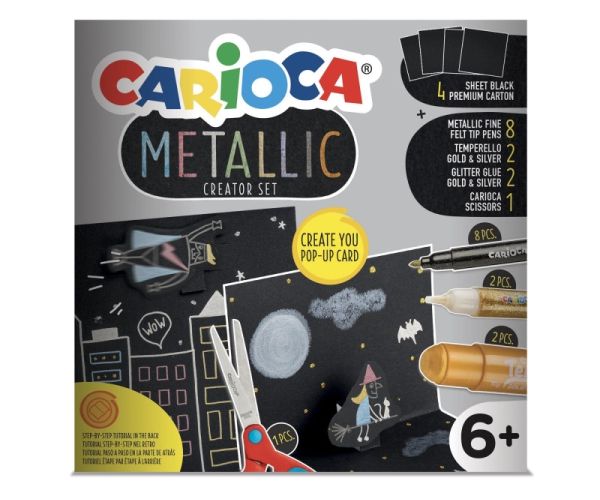 Metallic 17db-os kreatív szett - Carioca