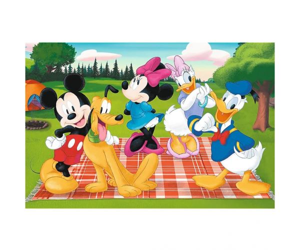 Mickey egér és barátai: Piknik 24 db-os Maxi puzzle - Trefl