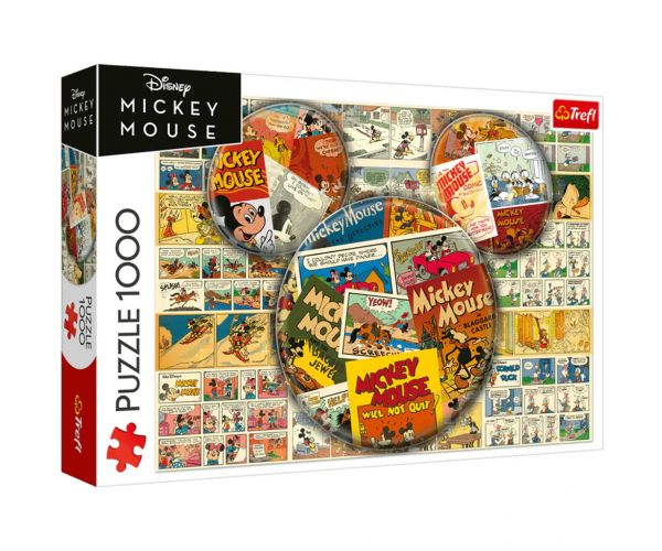 Mickey egér képregény 1000db-os puzzle - Trefl