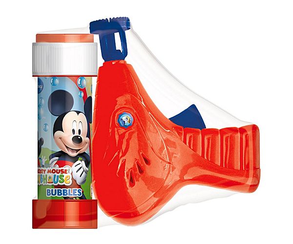 Mickey egér buborékfújó pisztoly 60ml ajándék utántöltővel