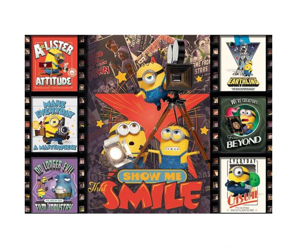 Minyonok 3 filmkockák 1000 darabos puzzle - Trefl