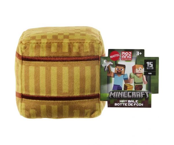 Minecraft Blocks plüss figura - Hay Bale figura - Mattel
