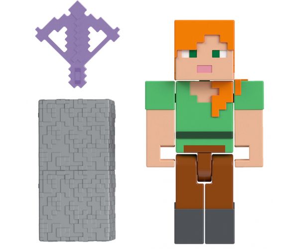Minecraft: Alex figura kiegészítőkkel - Mattel