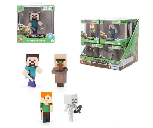 Minecraft Metalfigs 6,5cm-es fém figura 1db - Simba Toys