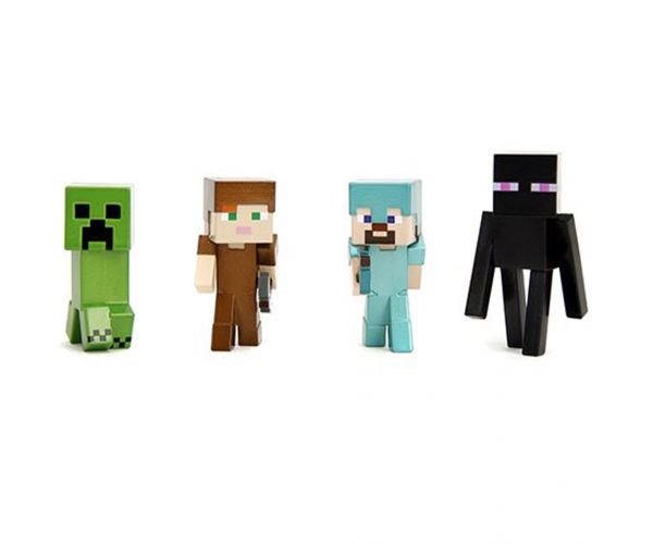 Minecraft Metalfigs 6,5cm-es fém figura 1db - Simba Toys
