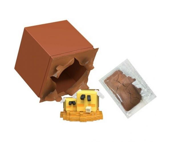 Minecraft Reveal minifigura tárolóban - Pipacs - Mattel