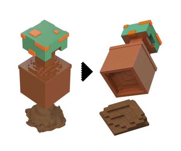 Minecraft Reveal minifigura tárolóban - Azálea - Mattel