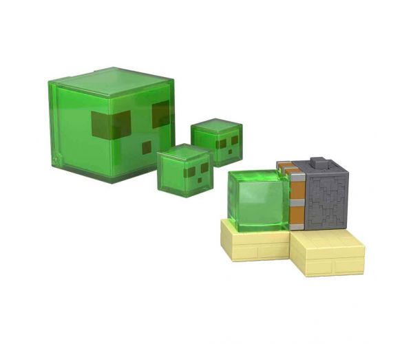 Minecraft: Sticky Piston Trap akciófigura szett - Mattel