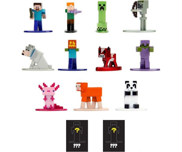 Minecraft nano meglepetés figura többféle 1db - Simba Toys