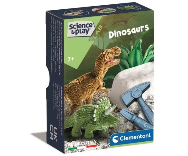 Mini régészeti készlet - Dinoszauruszok - Clementoni