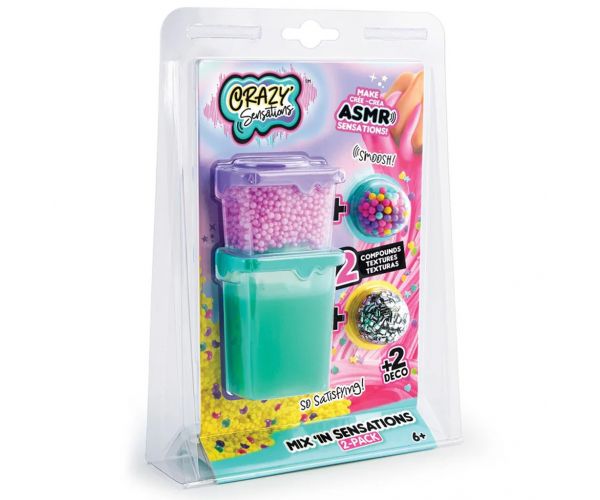 Mix'in Sensations: 2 db-os slime szett kiegészítőkkel