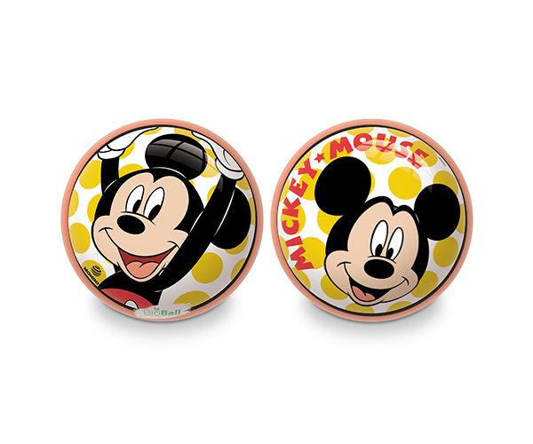 Mickey Egér BioBall gumilabda 23cm