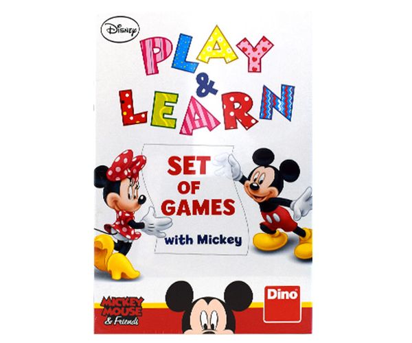 Mickey gyere és tanulj társasjáték
