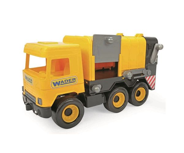 Middle Truck: Kukás autó 43cm sárga - Wader