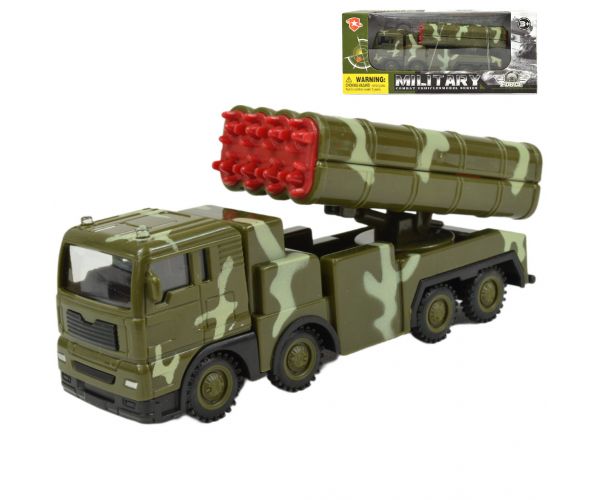 Military Force: Terepmintás rakétavető katonai teherautó 16cm