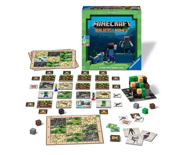 Minecraft: Builders & Boimes társasjáték - Ravensburger
