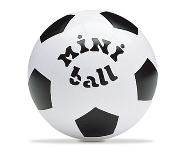 MiniBall focimintás gumilabda 14cm többféle változatban